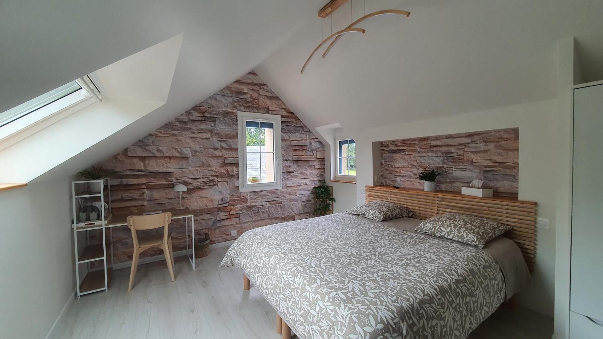 Bed and Breakfast Au Fil De L'Eau La Chapelle-Saint-Aubin Zewnętrze zdjęcie