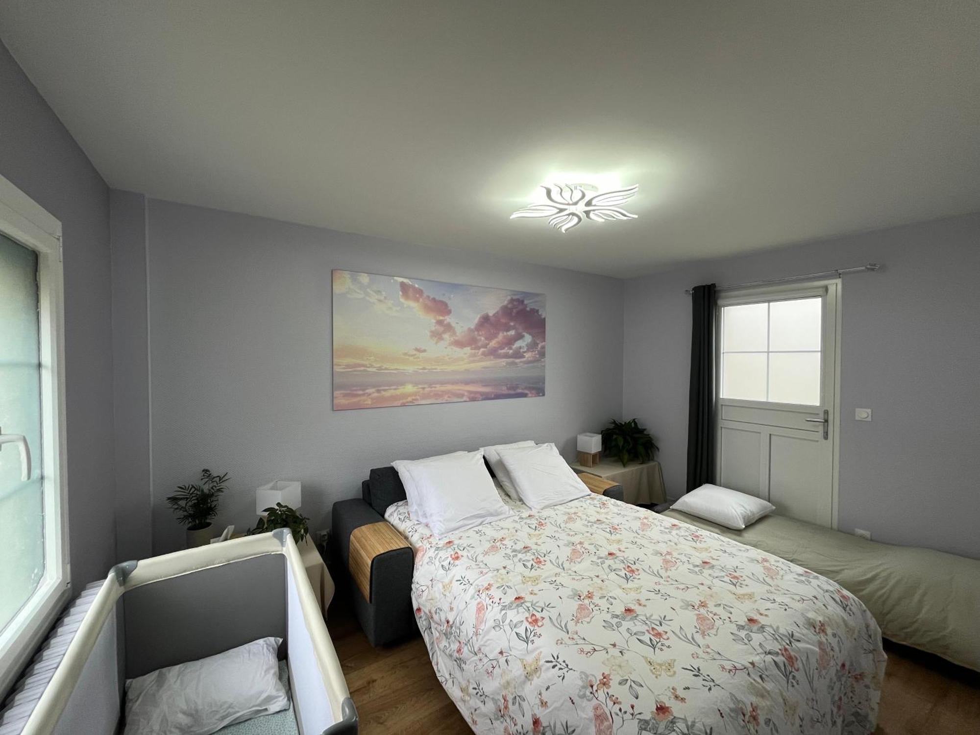 Bed and Breakfast Au Fil De L'Eau La Chapelle-Saint-Aubin Zewnętrze zdjęcie