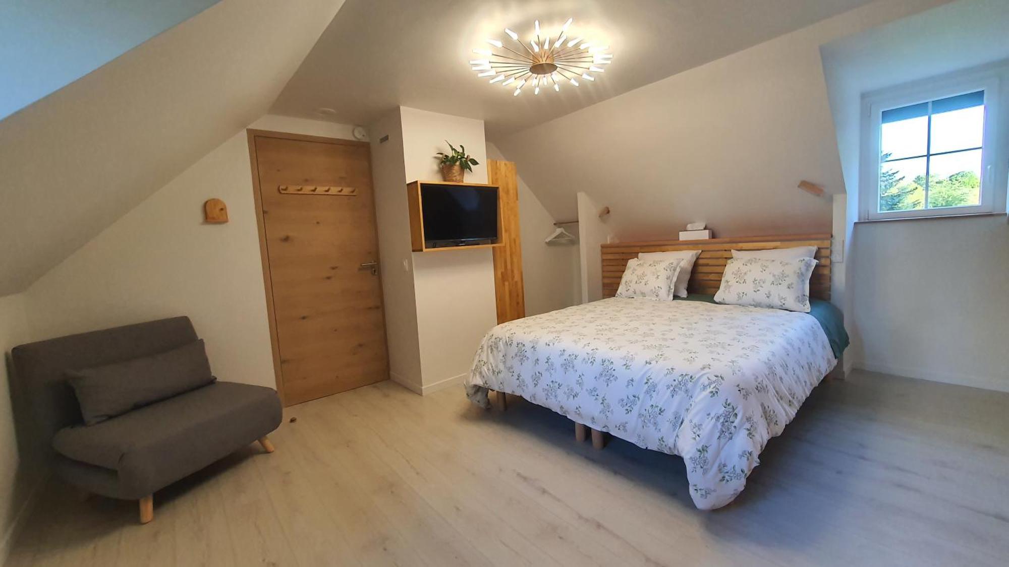 Bed and Breakfast Au Fil De L'Eau La Chapelle-Saint-Aubin Zewnętrze zdjęcie